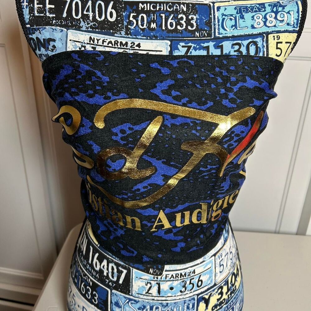 Y2K Ed Hardy Top/Scarf